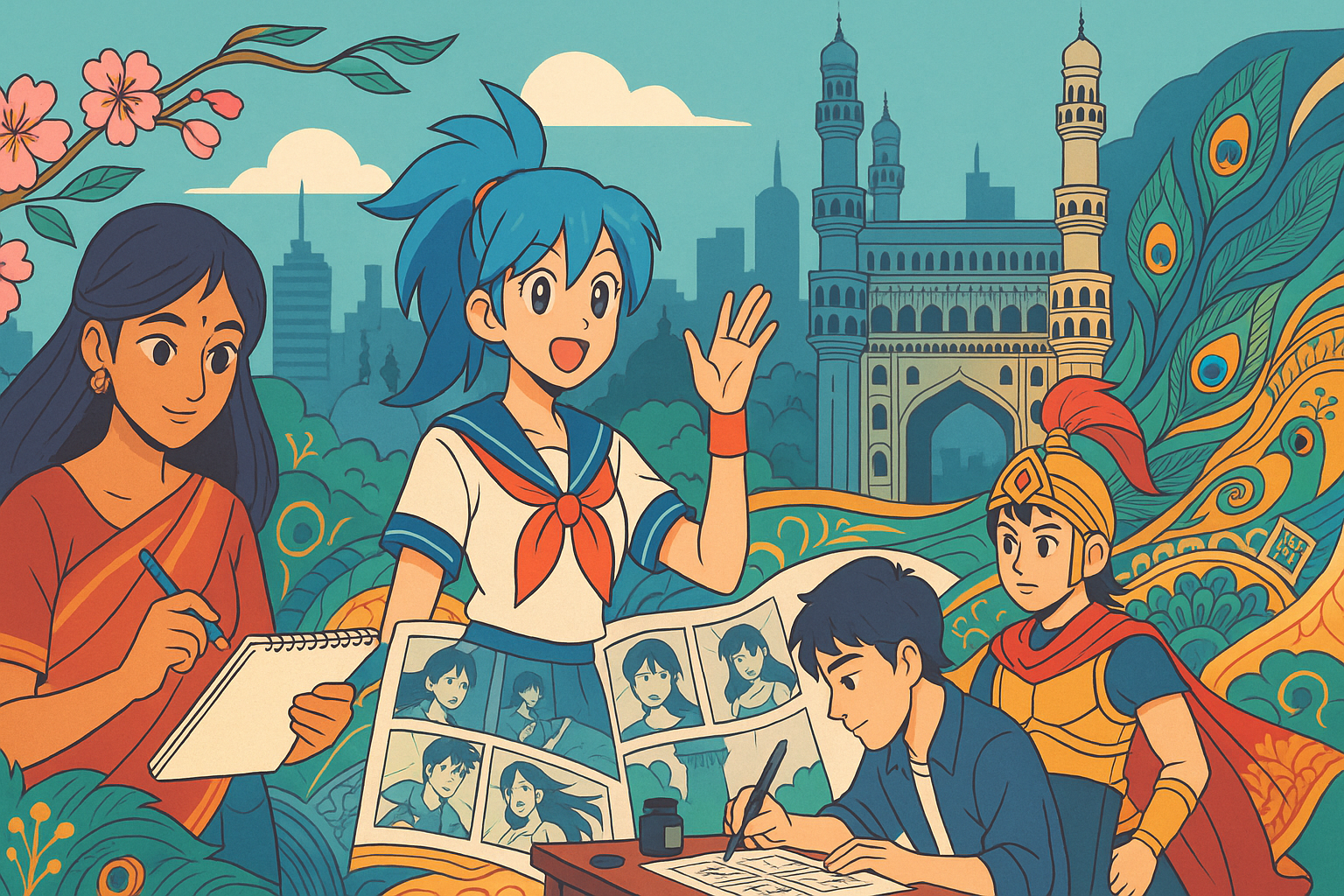 Pixel P&L: Hyderabad Launches First Dedicated Anime and Manga Academy ...