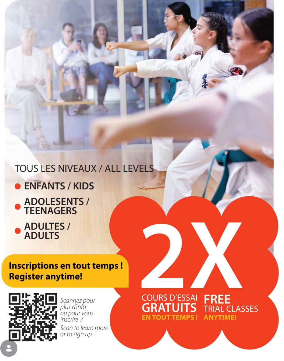 Kyokushin Karate is offering two free trial classes!