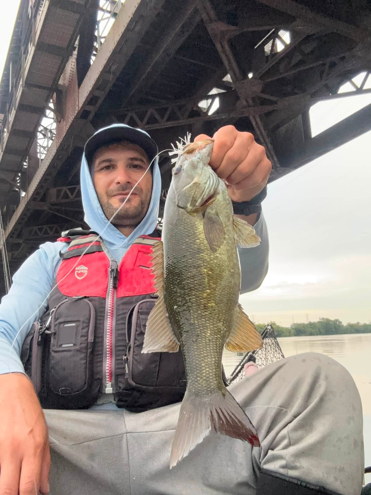 Reader smallmouth catch, KFD group