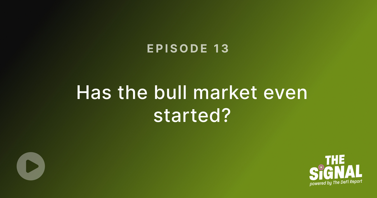 Has the bull market even started??