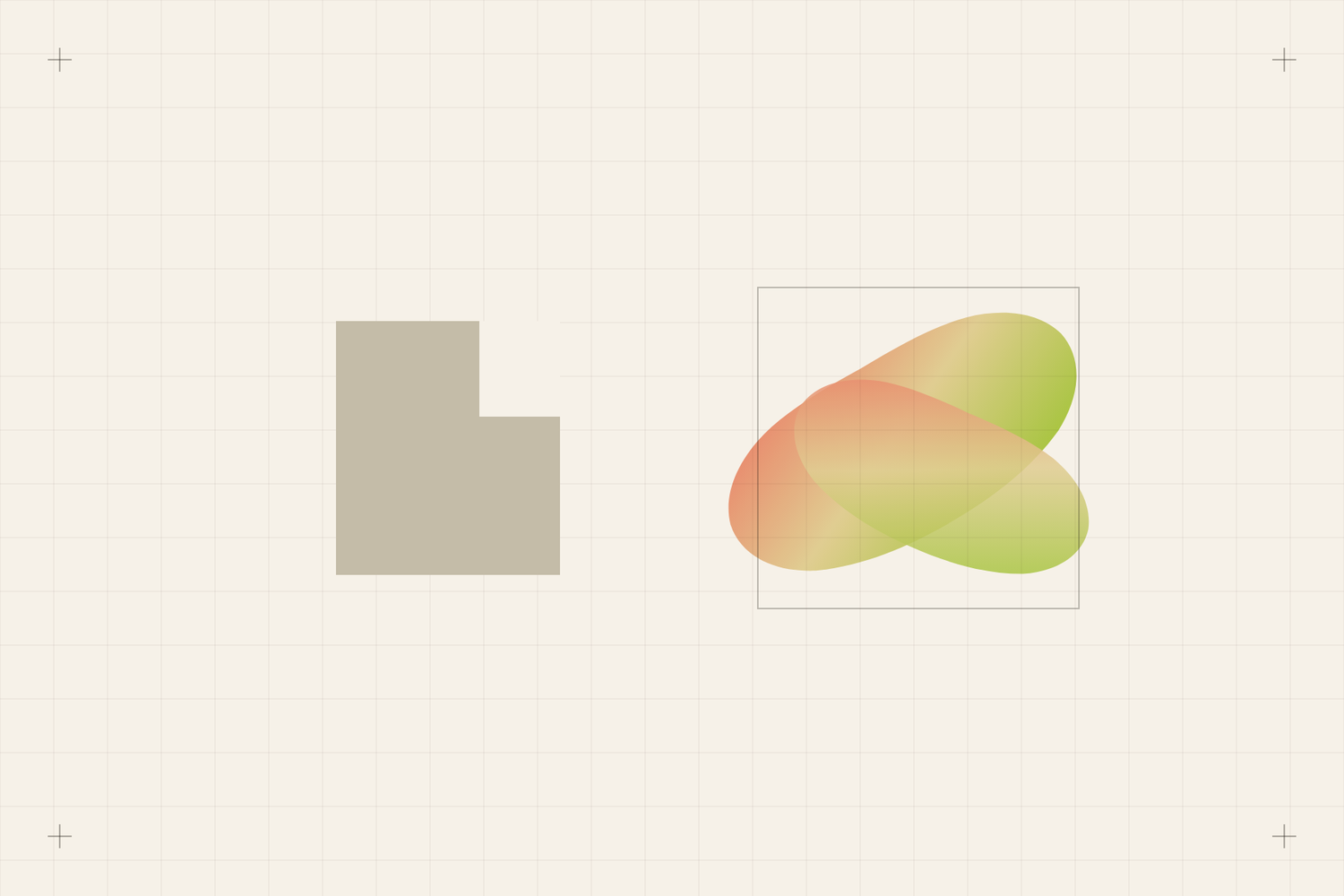 The boundary of biodesign: material grown in tended conditions on one side, material shaped after it arrived finished on the other