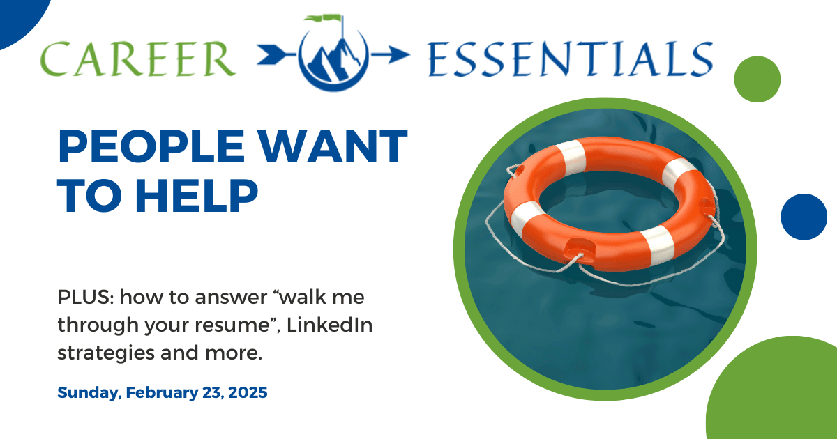 People Want To Help