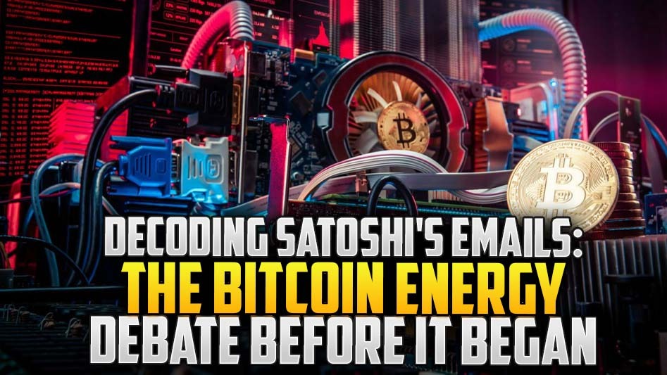 Decoding Satoshi's Emails: The Bitcoin Energy Debate Before It Began