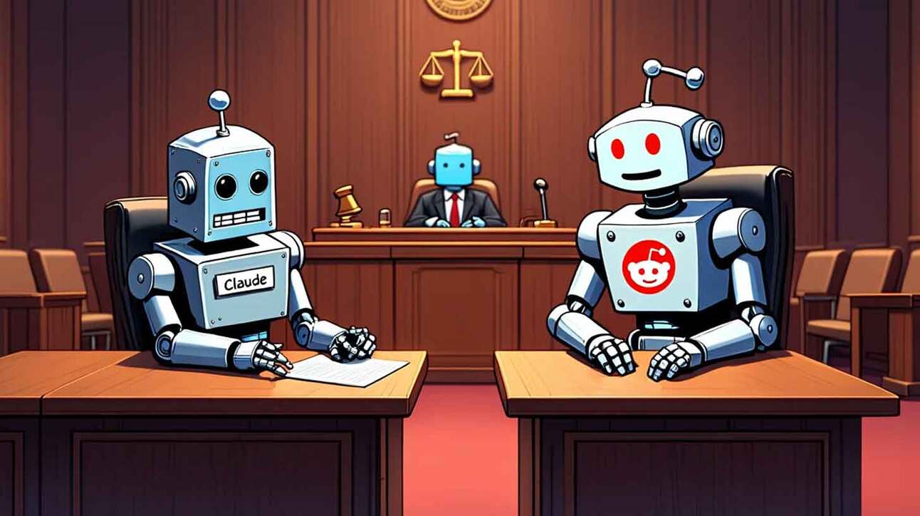 Reddit takes Claude to court