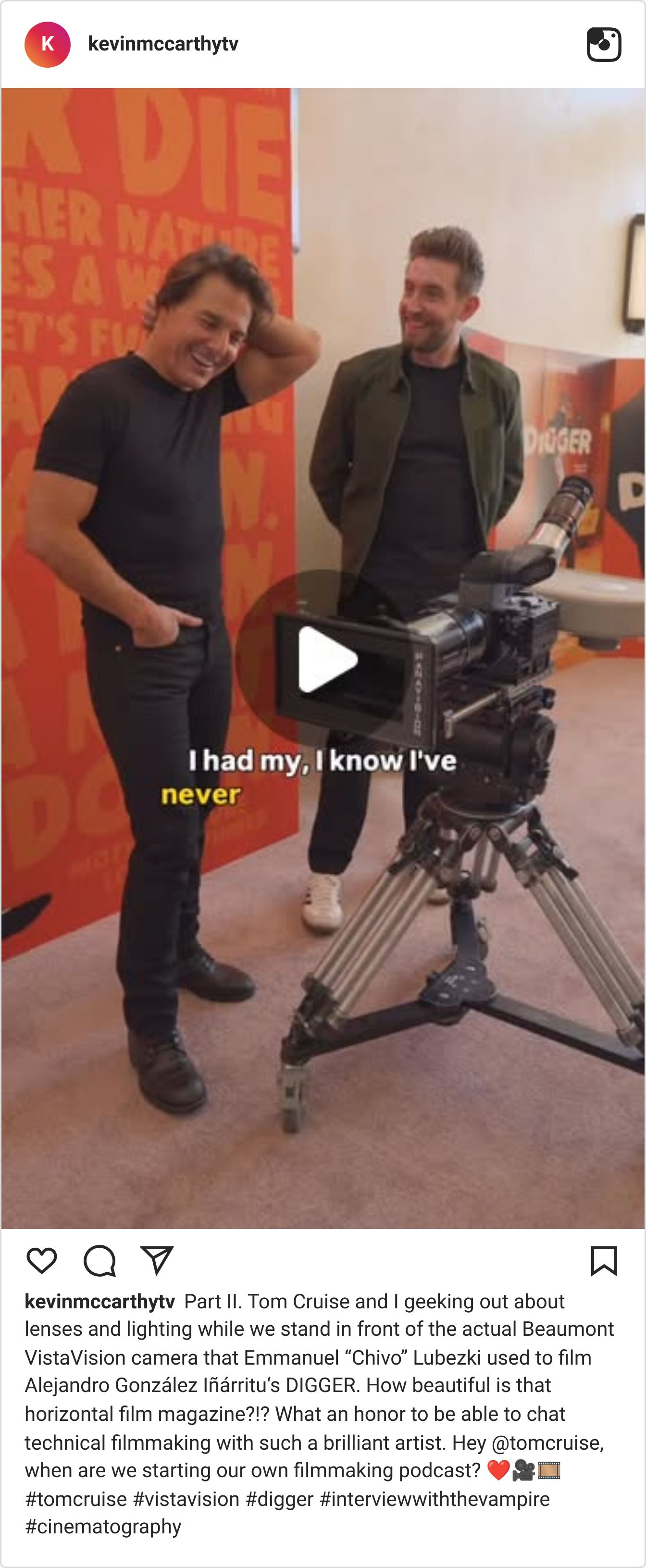 Instagram reel screenshot
