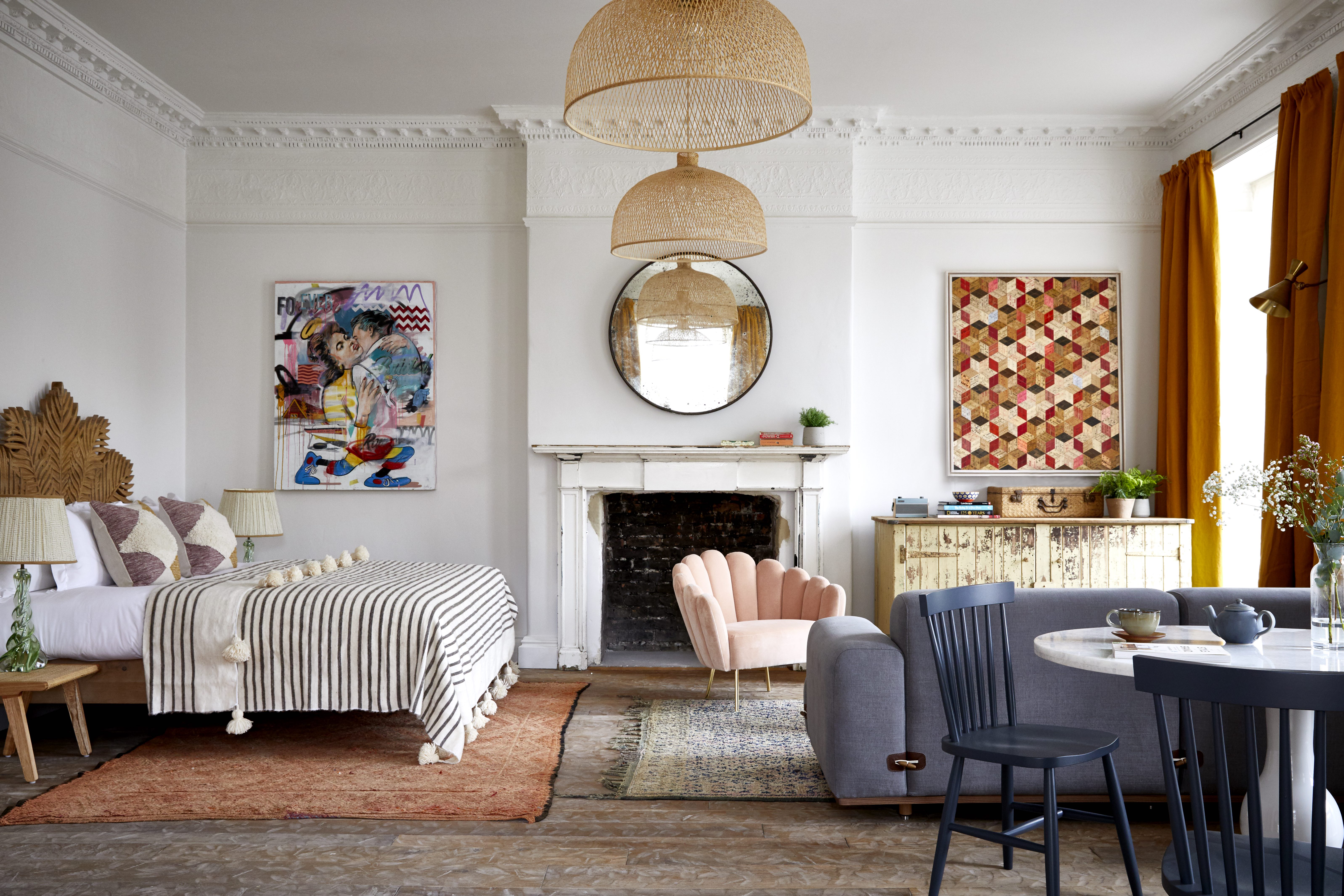 Guest room at Artist Residence Bristol