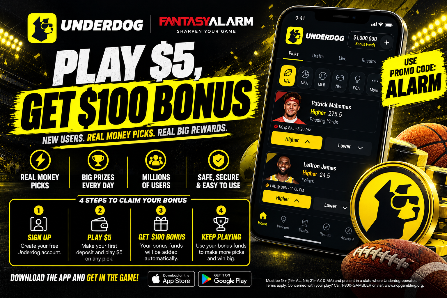 Underdog promo code