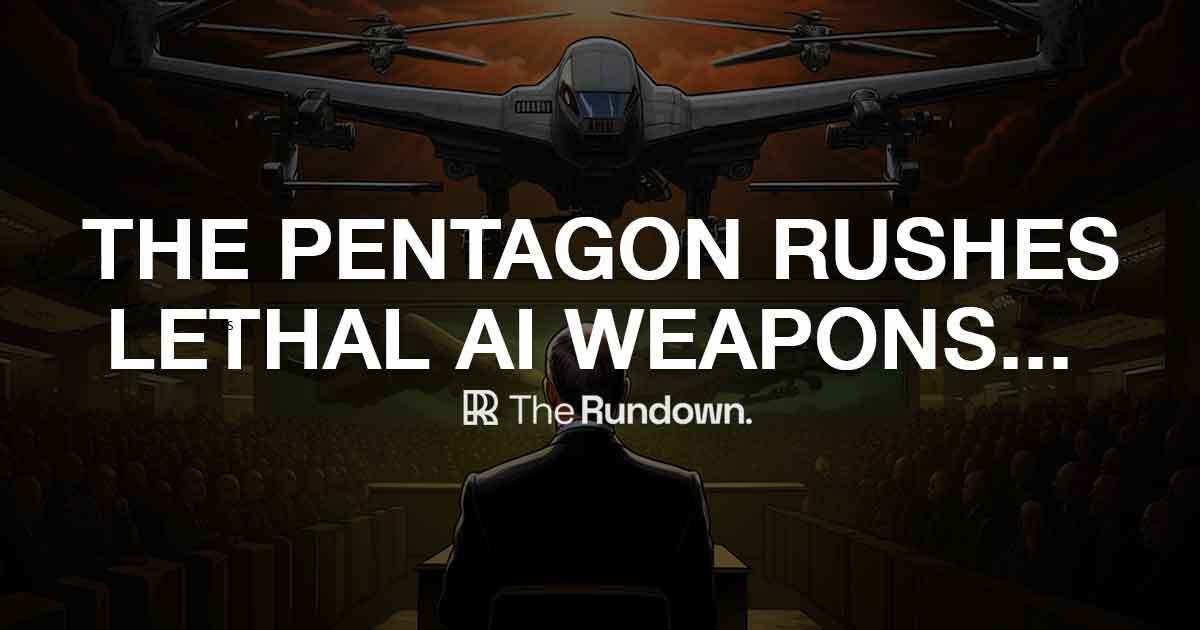 The Pentagon's AI drone initiative