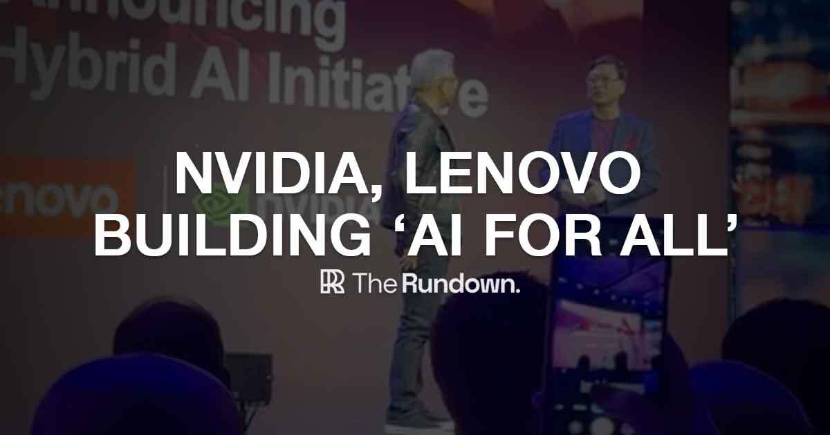 🤖 Nvidia brings AI to businesses