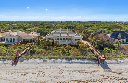 Beachfront estate
