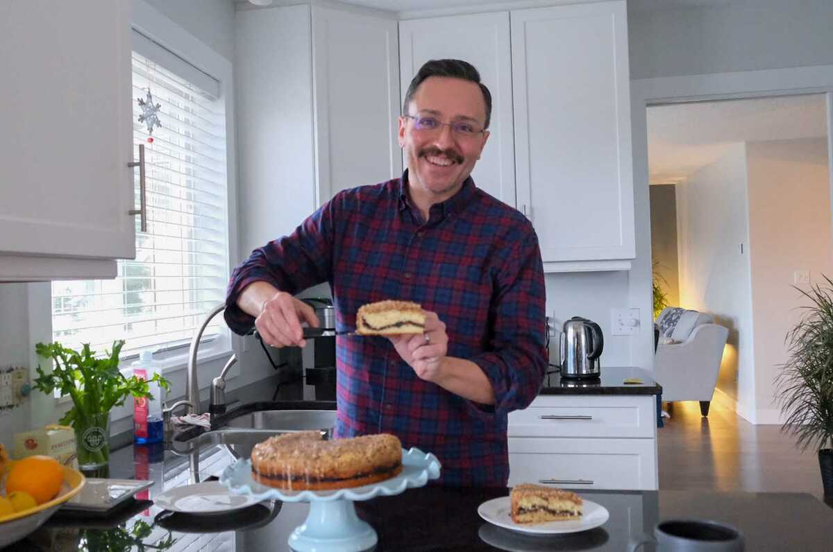 Great Canadian Baking Show contestant settles back into his Langford kitchen