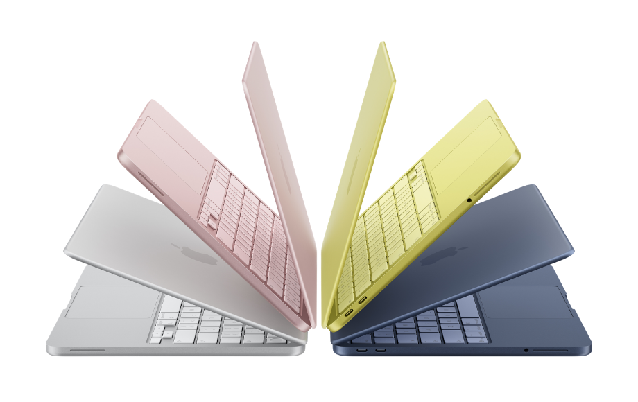 MacBook Neo color lineup