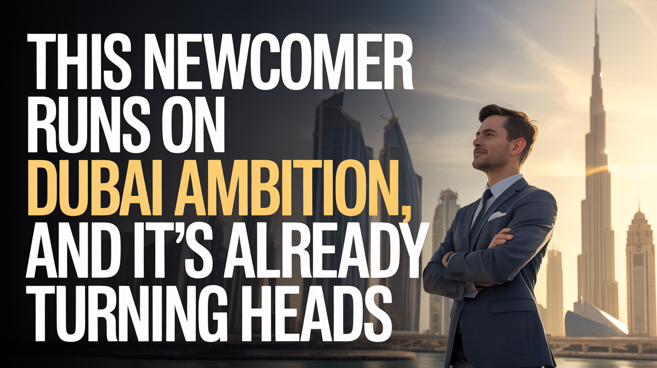 This Newcomer Runs on Dubai Ambition, and It's Already Turning Heads