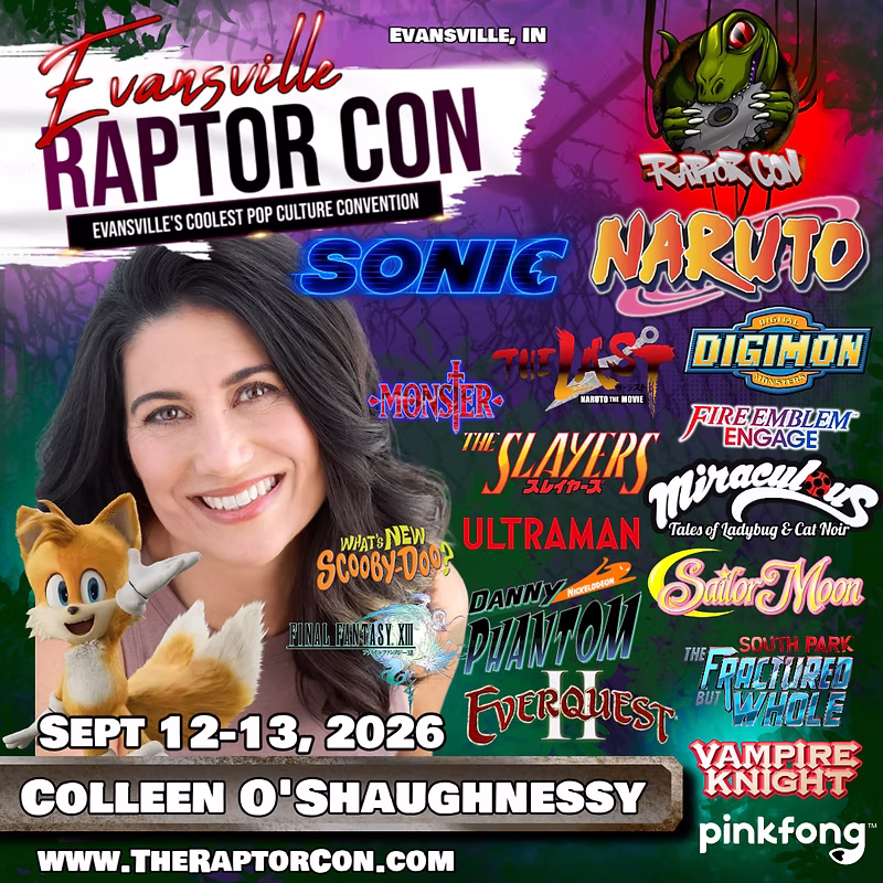 COLLEEN O'SHAUGHNESSY at Evansville Raptor Con 2026