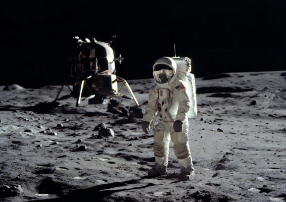 Apollo 14 Touches Down