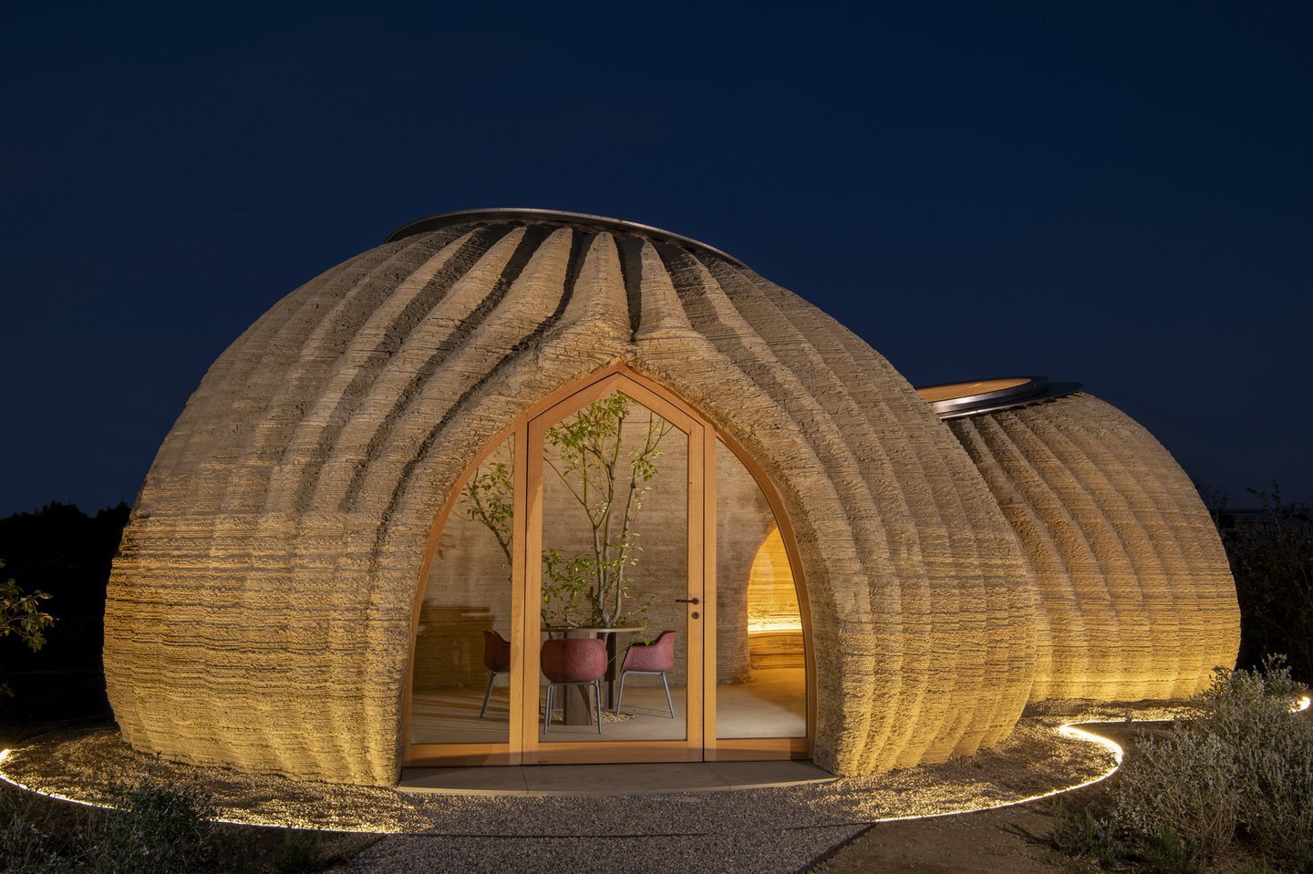 The First 3D Printed Home From Raw Earth