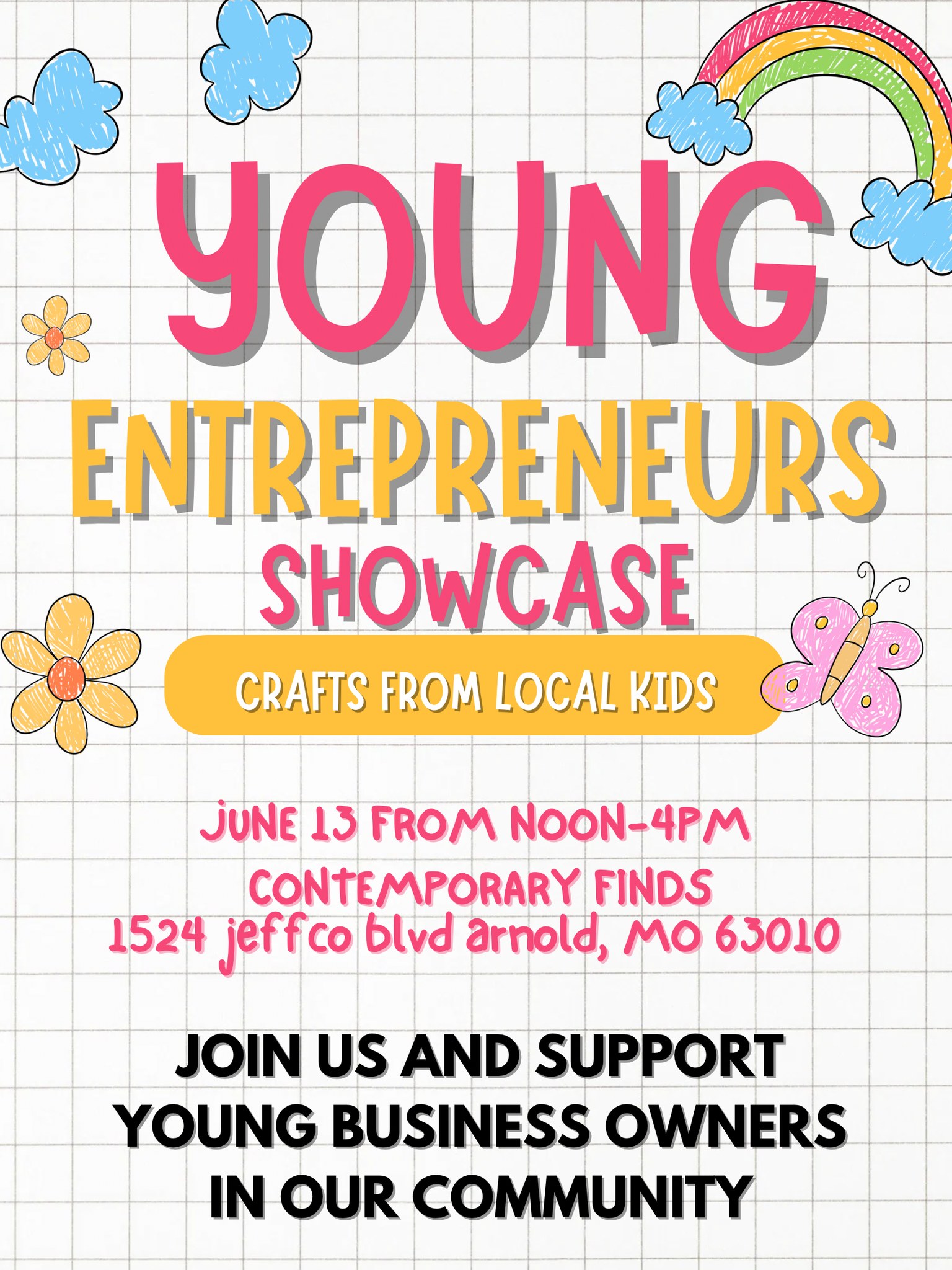 Young Entrepreneur Showcase June 13th