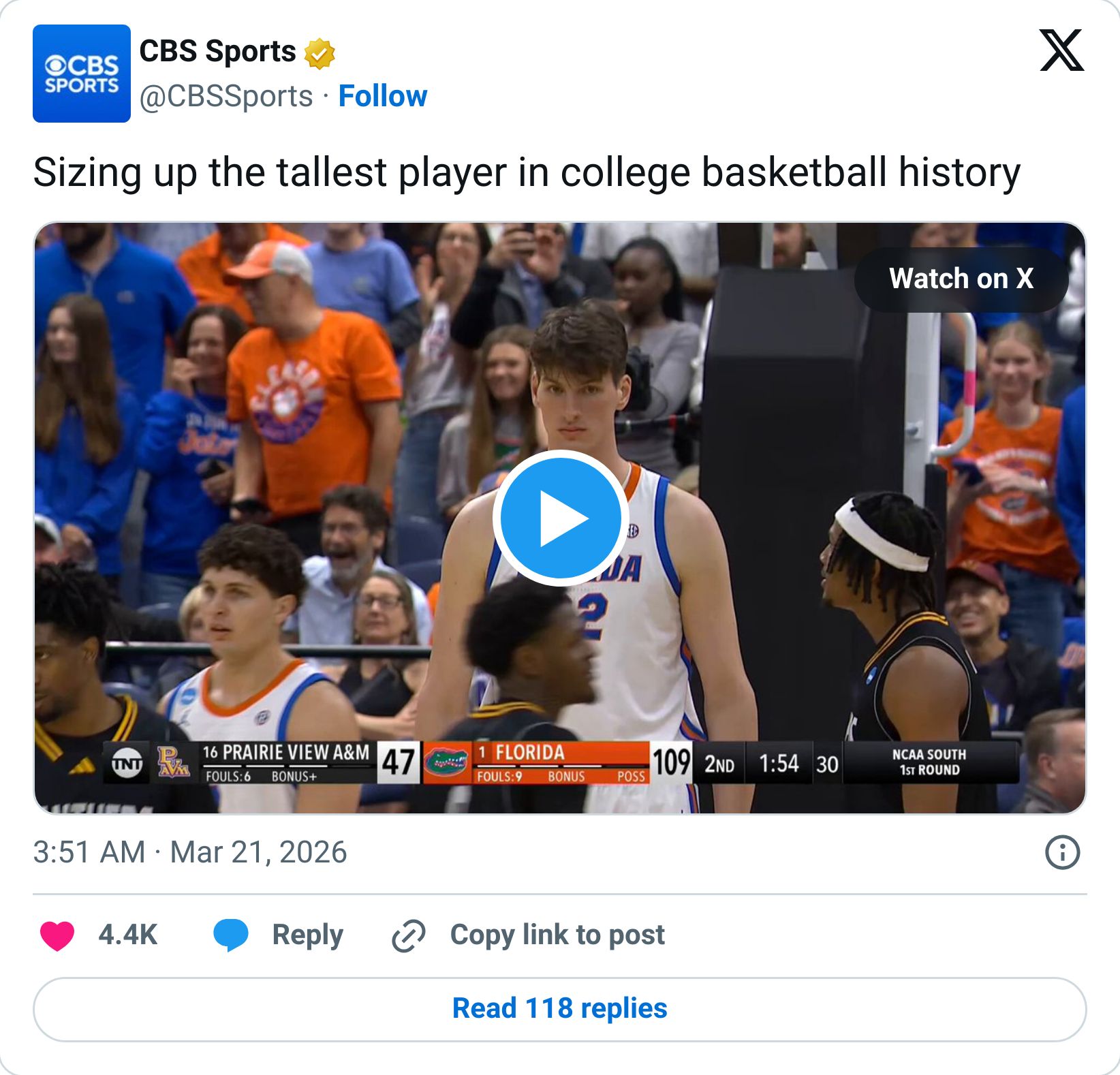 Tweet screenshot