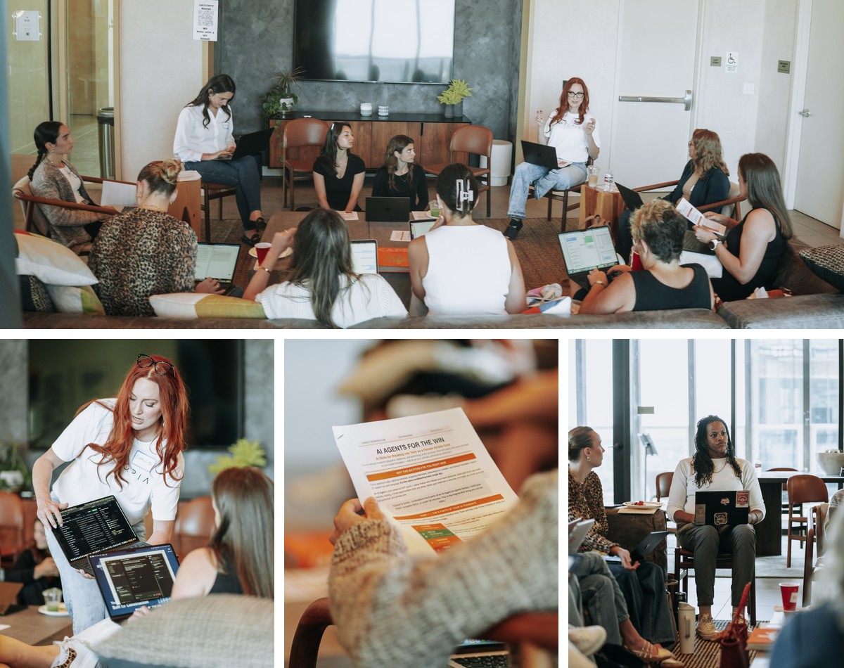 Scenes from the first Agent Camp session