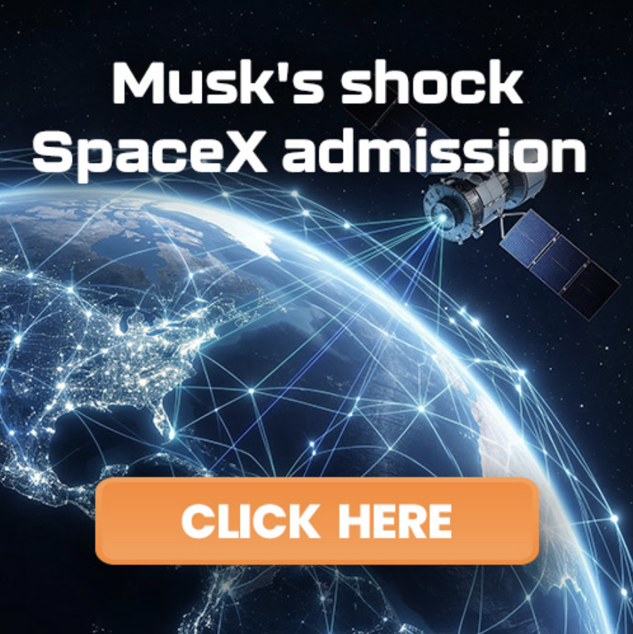 Musk's shock SpaceX admission