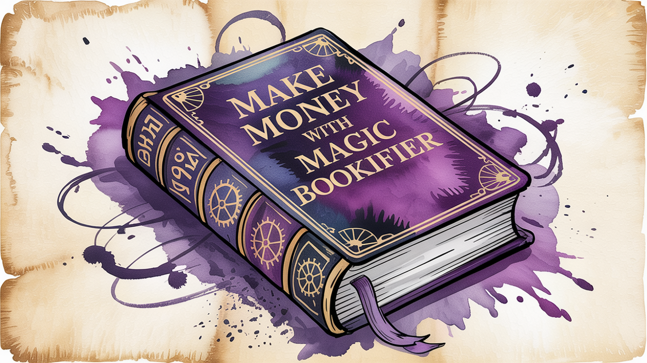 How to Make Money With Magic Bookifier