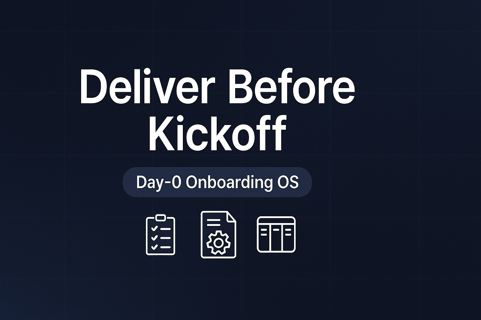 B2B Agents: Onboarding that makes you look enterprise