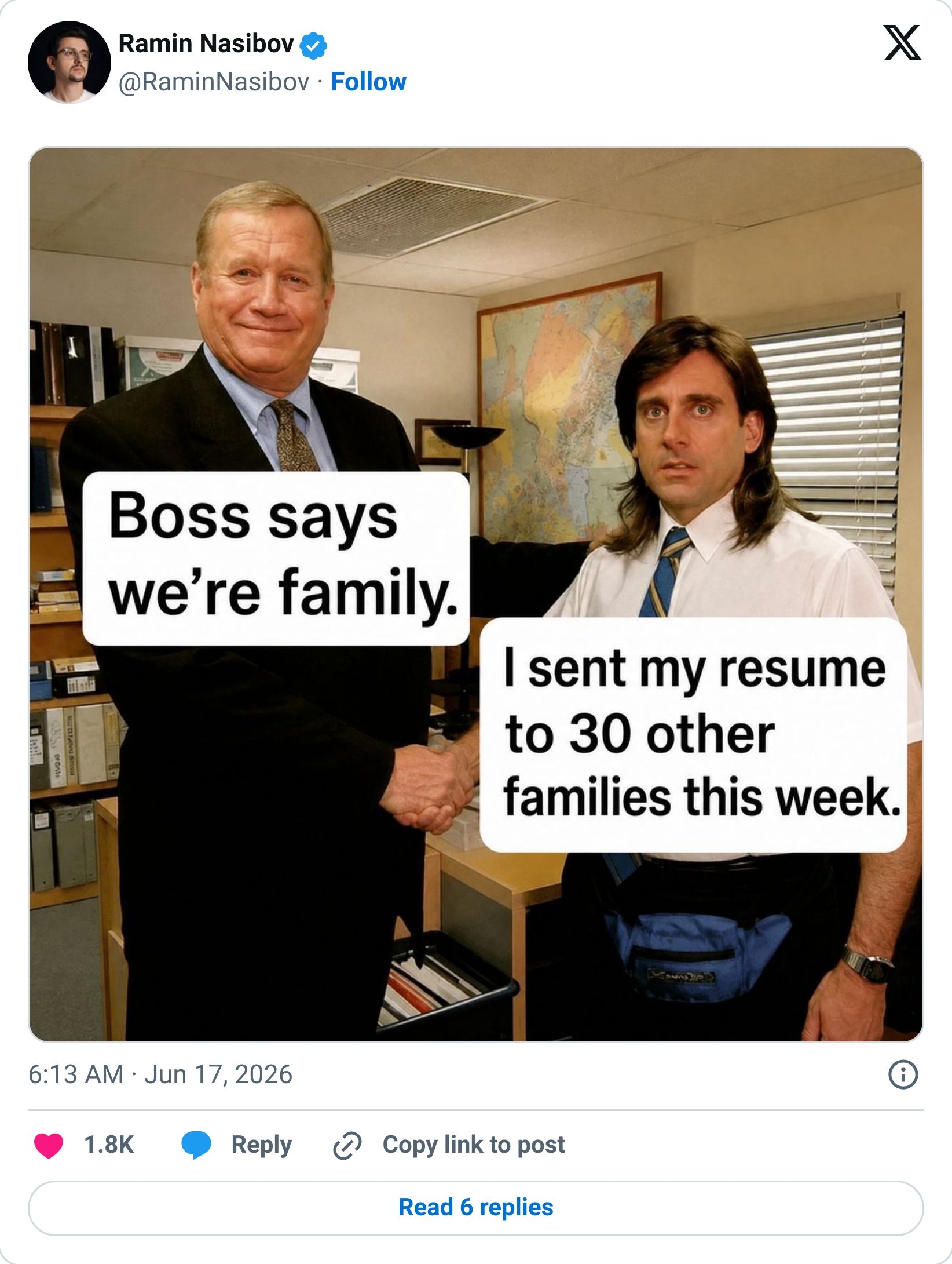 Tweet screenshot
