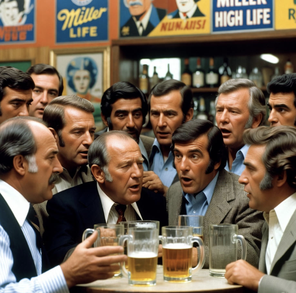 Miller Lite’s 1970s “Tastes Great, Less Filling” Debate Spot