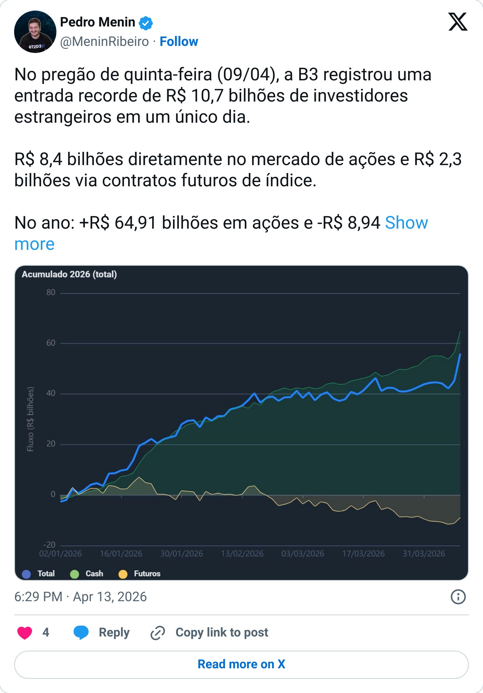 Tweet screenshot
