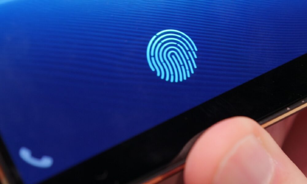 is working on an inscreen fingerprint reader that uses sound
