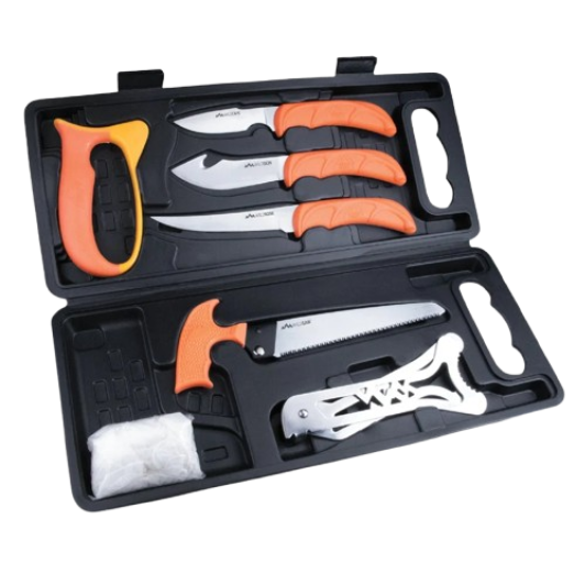 Outdoor Edge Wild Pak 8-Piece Game Processing Kit
