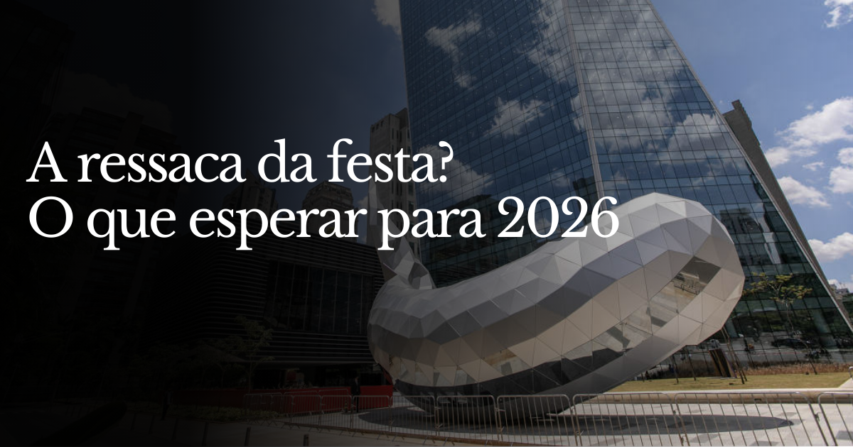 💸A ressaca da festa?