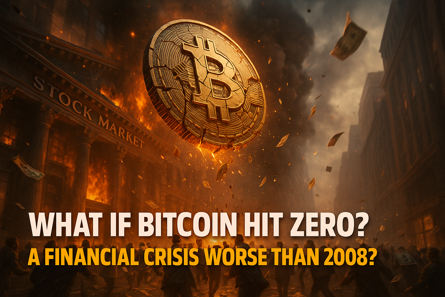 What If Bitcoin Hit Zero? A Financial Crisis Worse Than 2008?