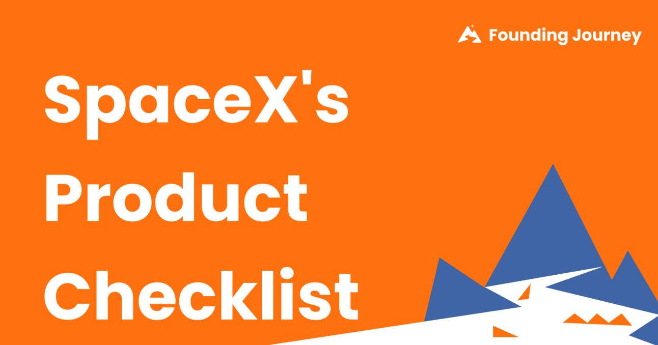 SpaceX's Product Checklist