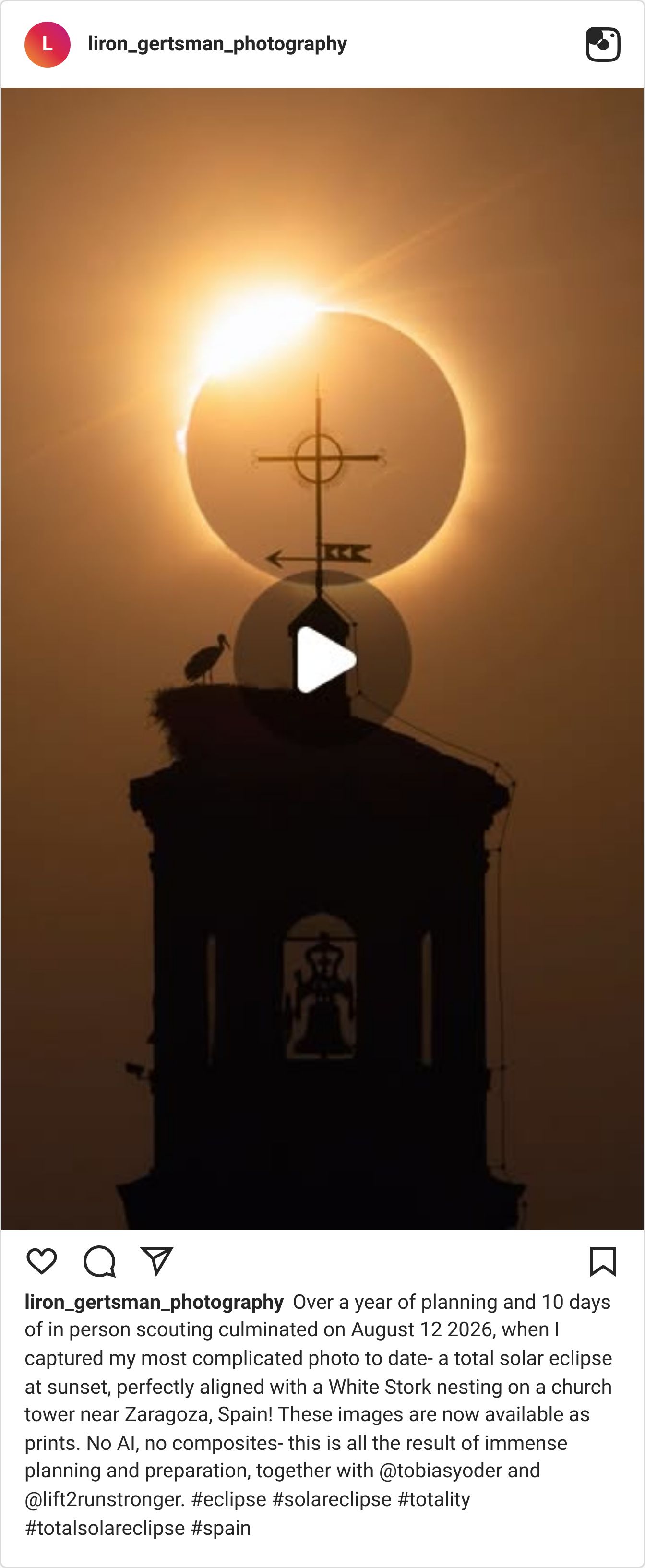 Instagram reel screenshot