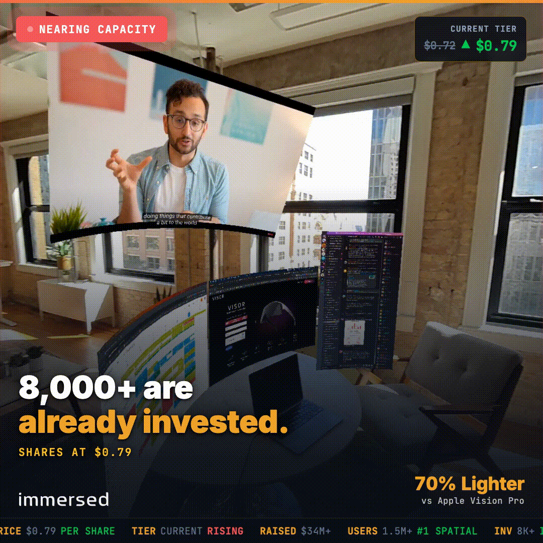 8,000+ already invested