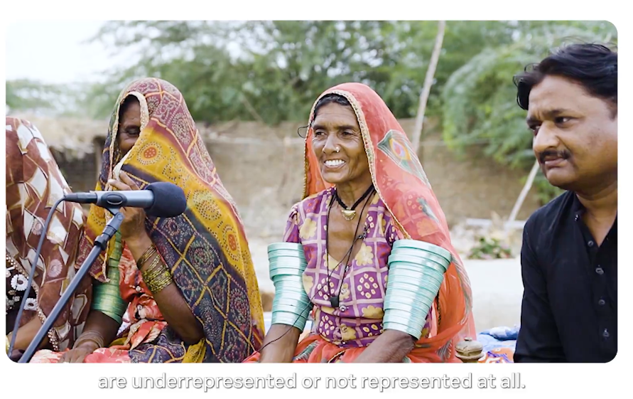 Meta Omnilingual ASR demo screenshot