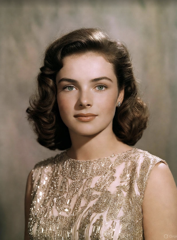 Kim Novak classic late 1950s studio portrait