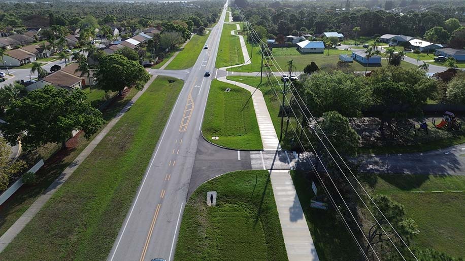New multi-use sidewalk completed along Walton Road