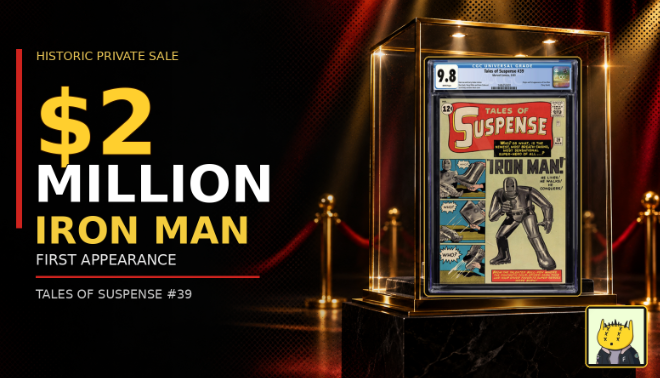 A $2 Million Iron Man Comic—and a Bigger Bet on Collecting
