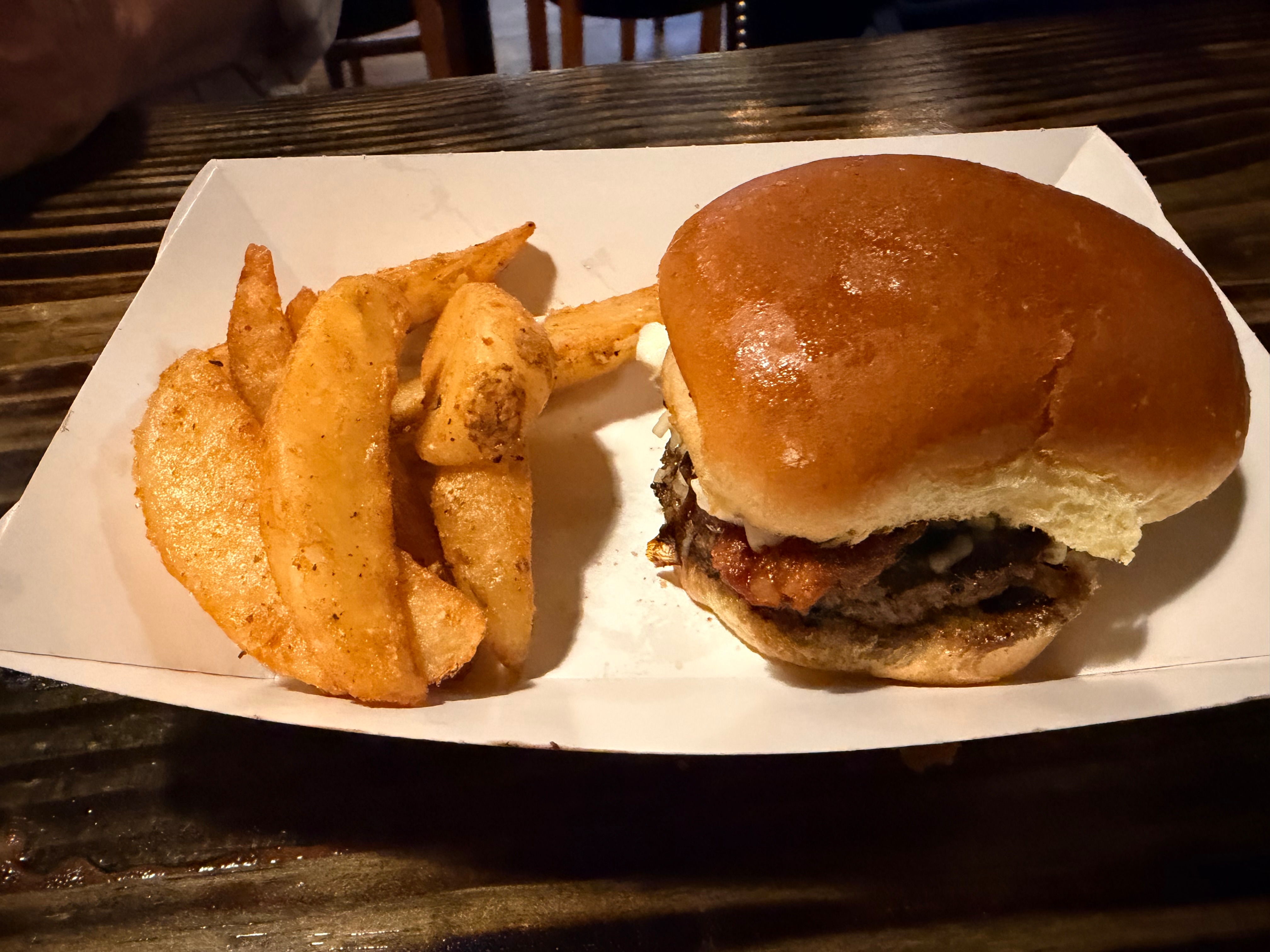 Food and drinks at Tanglefoot Dance Hall