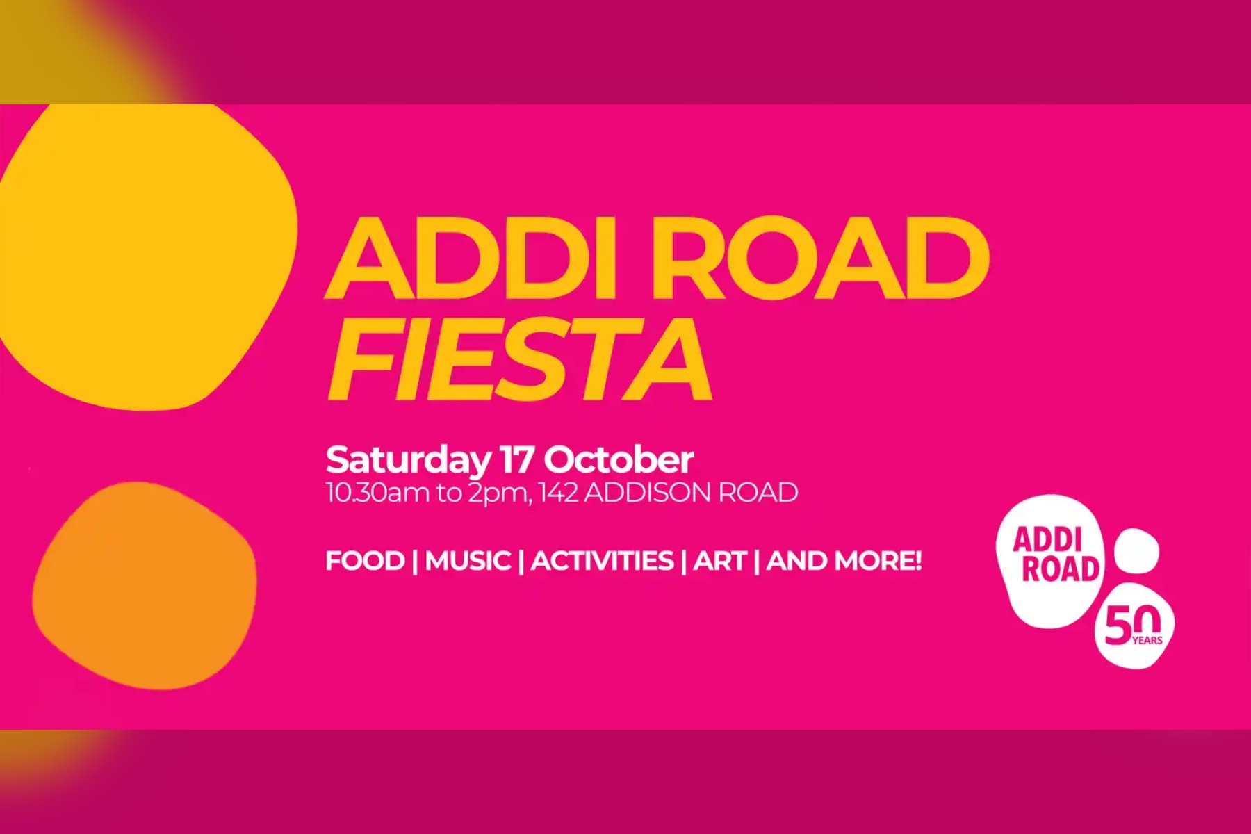 Addi Road Fiesta poster