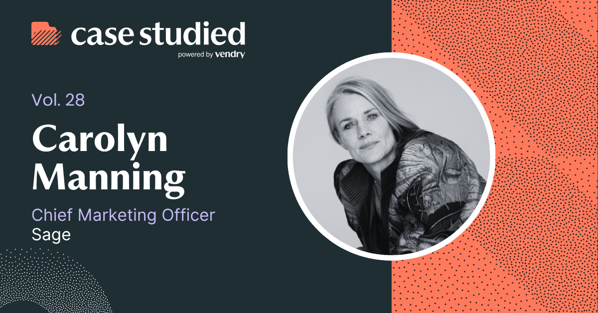 Vol 28.  Insights from Sage’s CMO