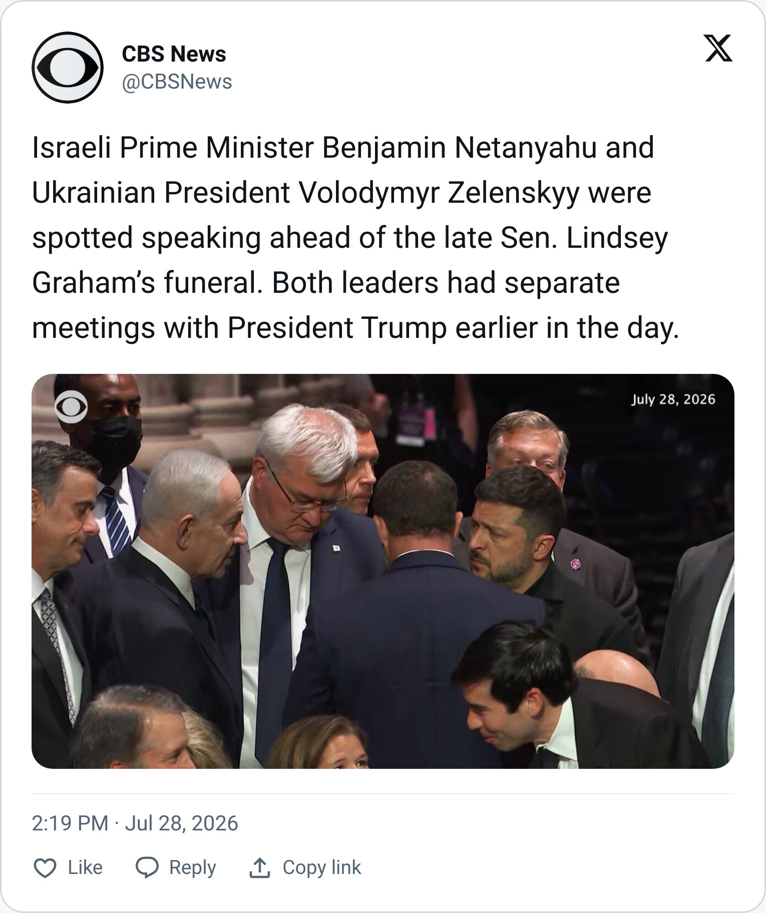 Tweet screenshot