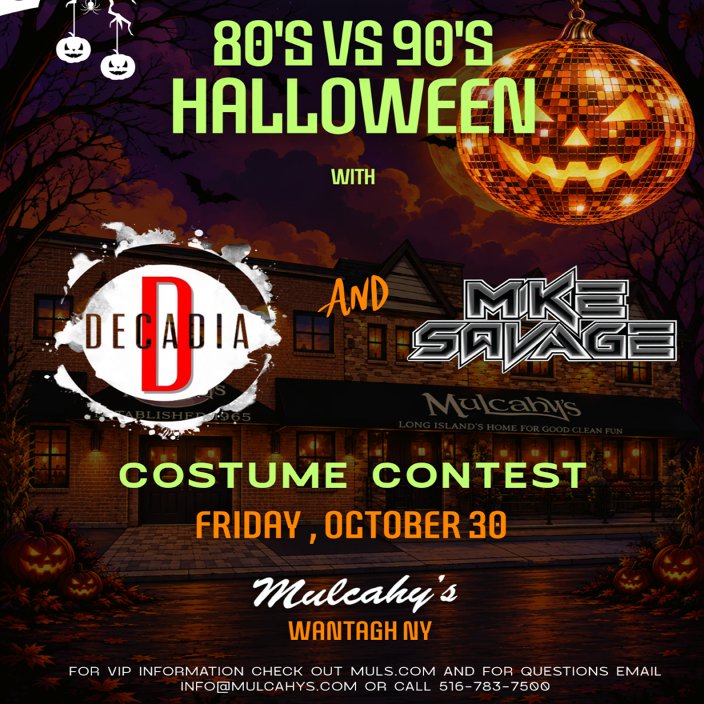 ’80s vs. ’90s Halloween with Decadia & DJ Mike Savage: event artwork or organizer photo