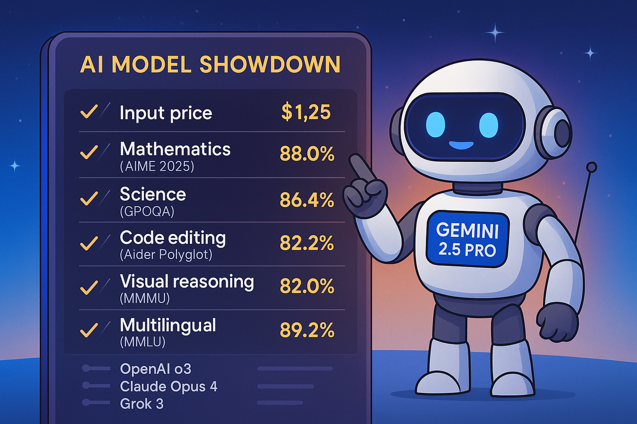⚡️ Gemini 2.5 Pro Gets Smarter, Sharper, and Ready for Real Work