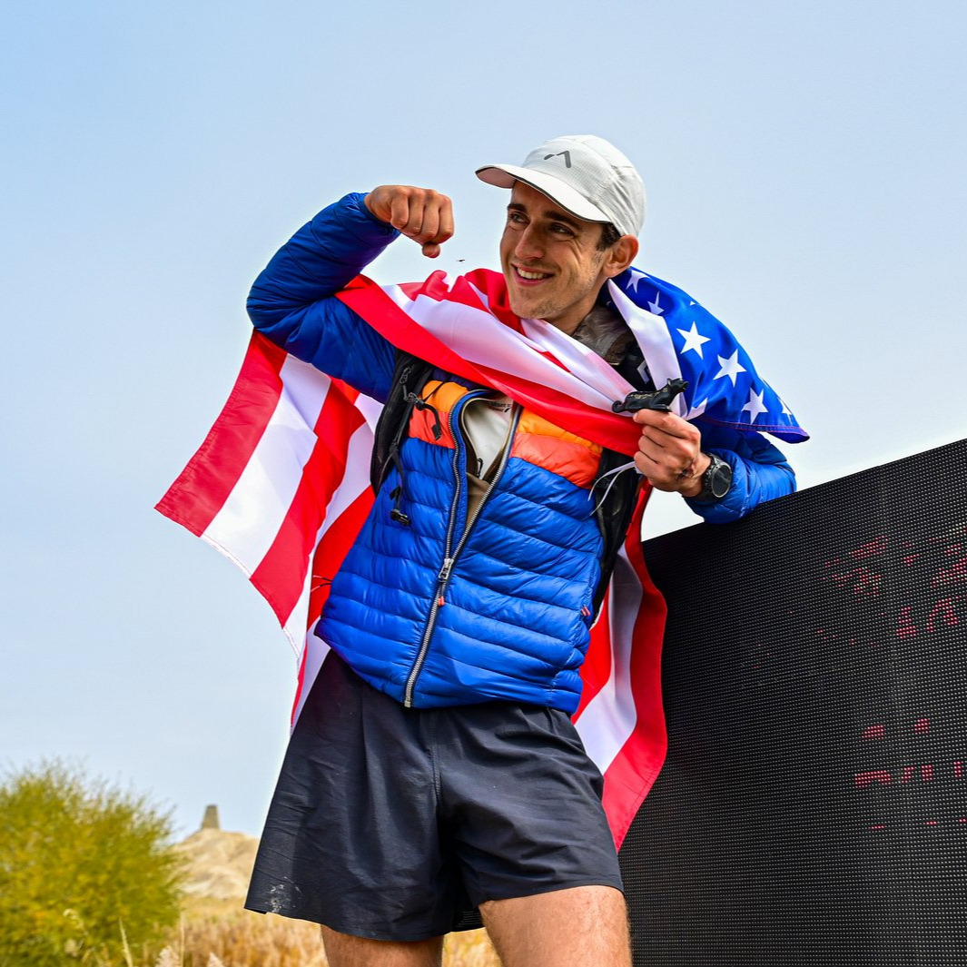 Cody Poskin after completing the Cocodona 250