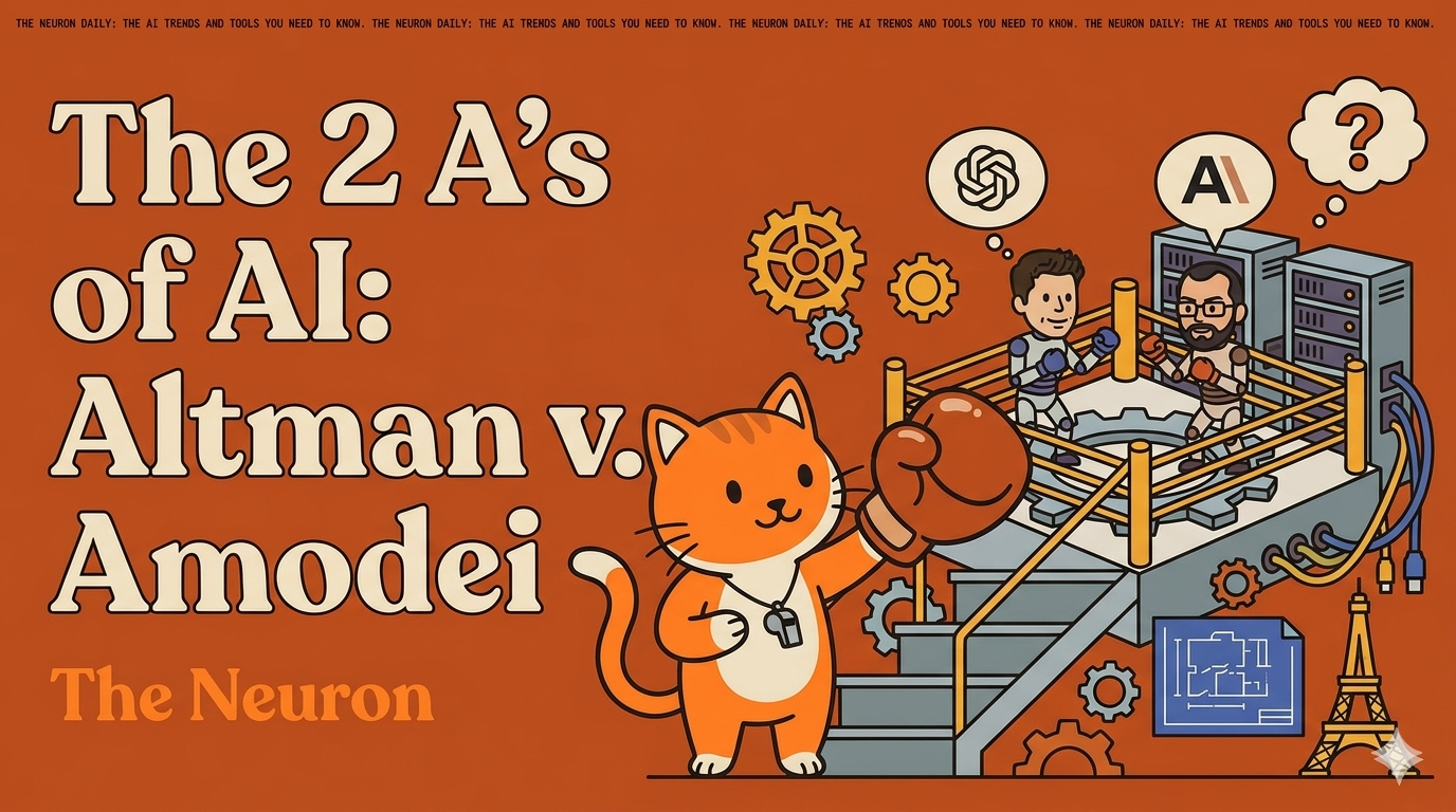 😸 The feud running the AI industry