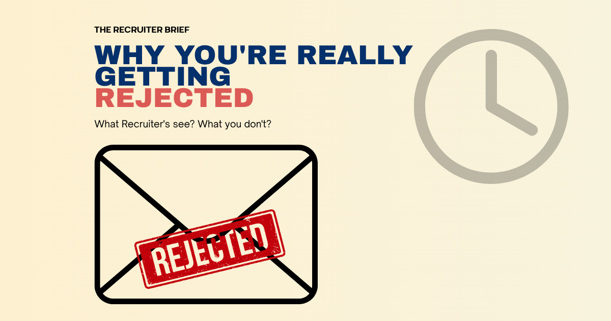 Why You Are Really Getting Rejected