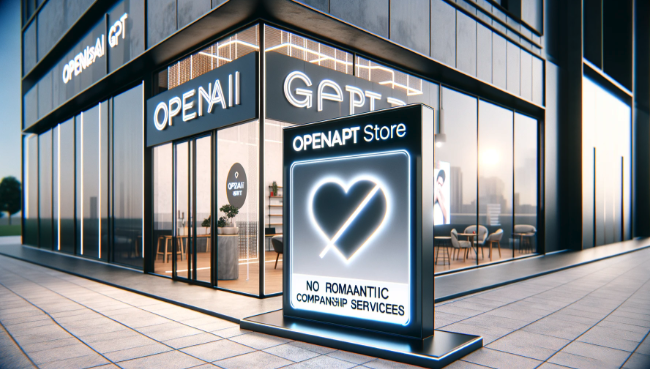 OpenAI’s GPT Store now forbids “romantic companionship”